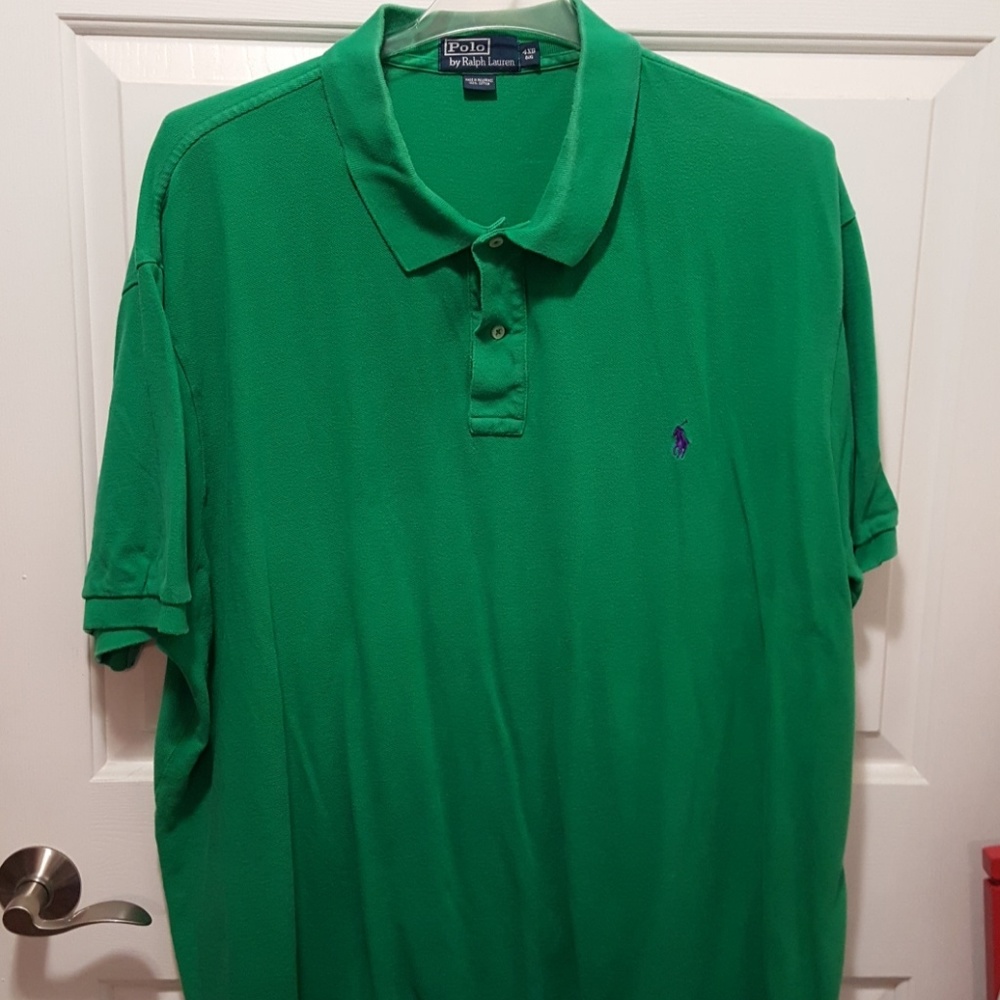 4X Green Polo